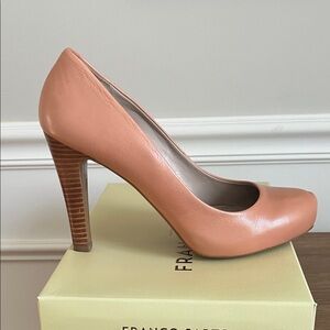 Franco Sarto Coral Leather Heels